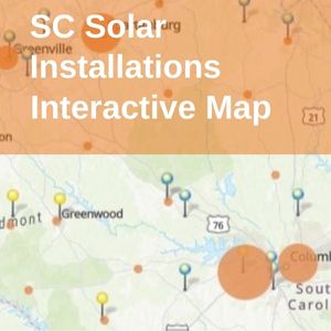 Picture of South Carolina Solar Installations Interactive Map